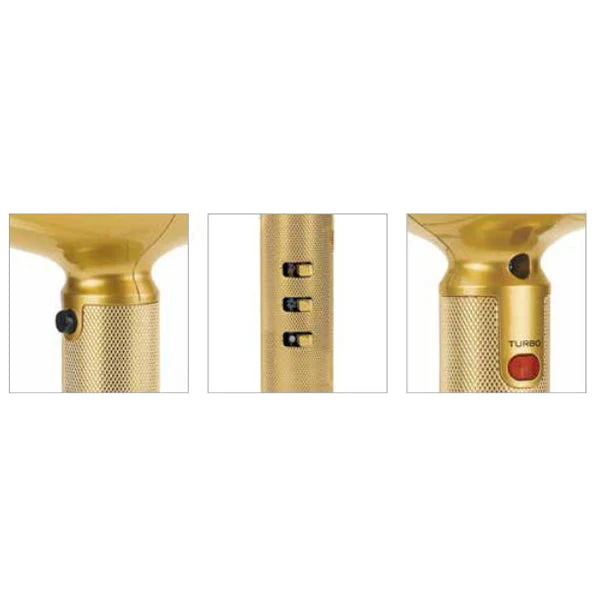 BABYLISS PRO GOLD FX ASCIUGACAPELLI DIGITAL 2200W GOLD EDITION - Image 2