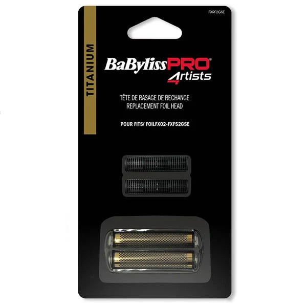 BABYLISS PRO RICAMBIO TESTINA + LAMA SHAVER BLACK NERO - Image 2