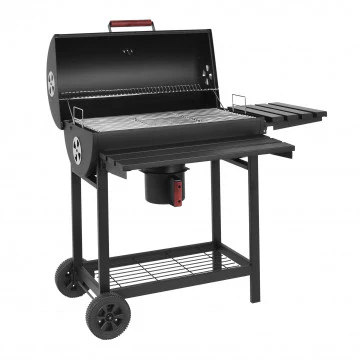 Barbecue Tennessee a carbonella con struttura in acciaio verniciato nero - Image 2