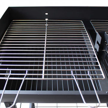 Barbecue a carbonella Wisconsin con struttura in acciaio verniciato nero - Image 5