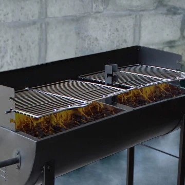 Barbecue a carbonella Wisconsin con struttura in acciaio verniciato nero - Image 8