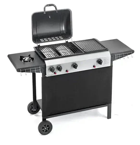 Barbecue a Gas 4 Fuochi 68x34x96h: Ottimo Prodotto per Grigliate