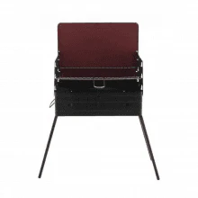 Barbecue a Valigetta 40x30x72h - Leggero, Portatile, Griglia Regolabile - Image 4