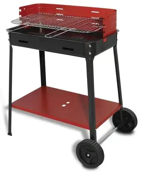 Barbecue Flavia con Ruote - Dimensioni 50x35x80h