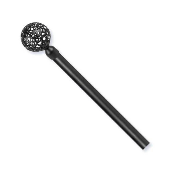 Bastone per Tende in Acciaio Estensibile 120-210cm Boccia Fiore - Image 2