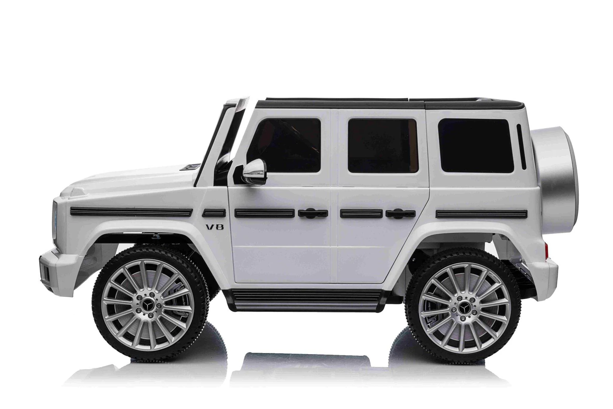 Auto Elettrica per Bambini Mercedes G500 12 V – Bianca - Image 2