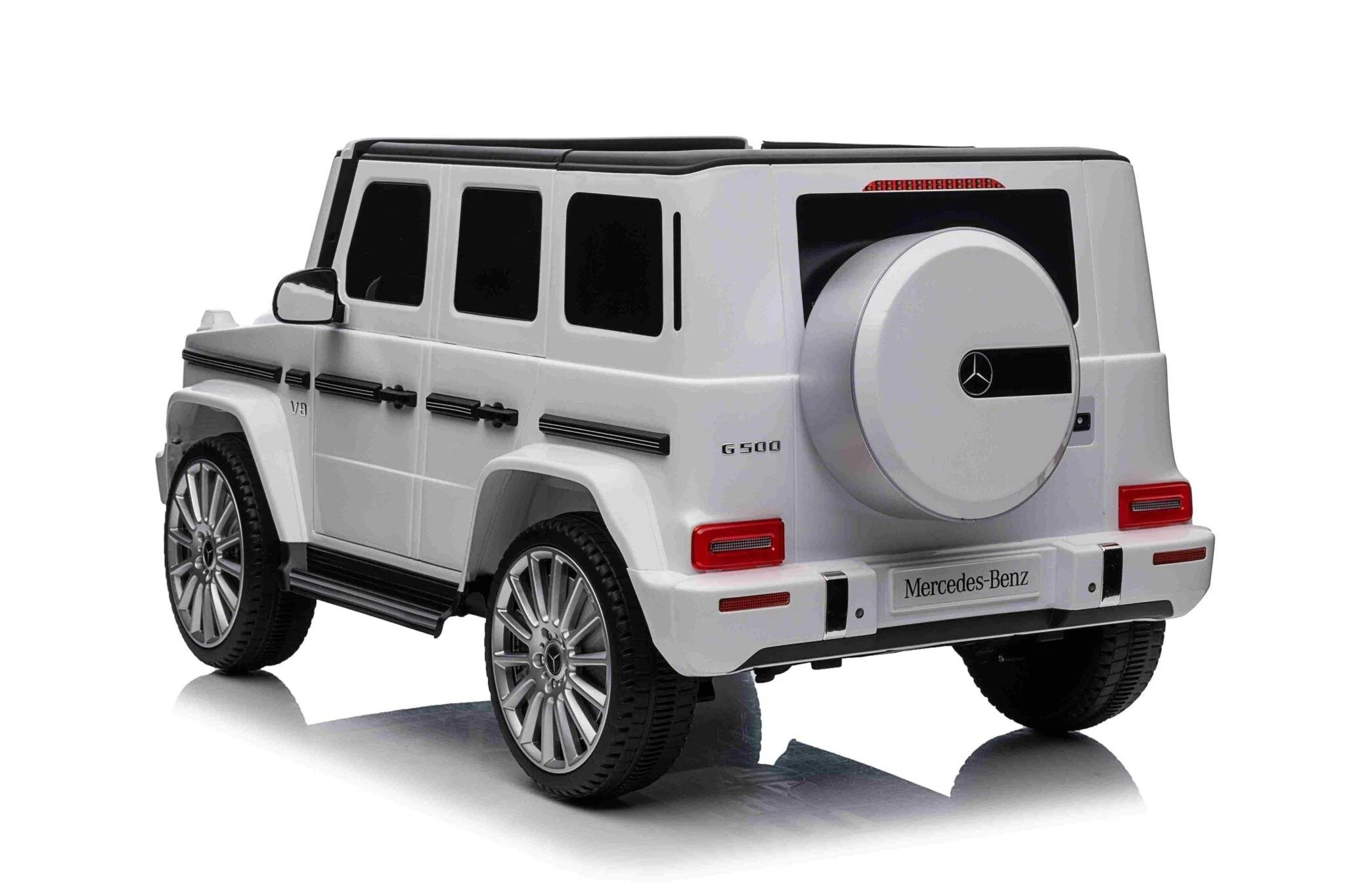 Auto Elettrica per Bambini Mercedes G500 12 V – Bianca - Image 3