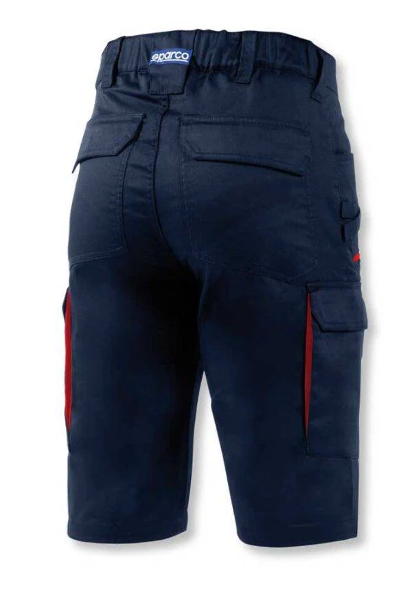 Bermuda Sparco Hawaii Blu, Tessuto Resistente, Taglie S-2XL - Image 2