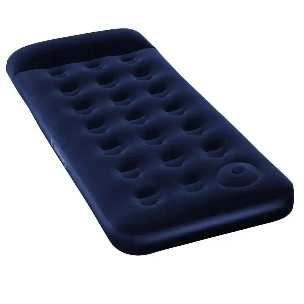 Bestway Materasso Gonfiabile Floccato con Pompa 185x76x28cm - Image 2