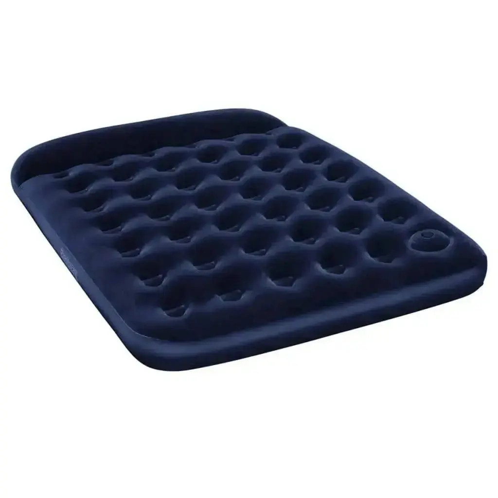 Bestway Materasso Gonfiabile Floccato con Pompa 203x152x28 cm - Image 2
