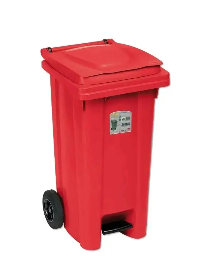Bidone raccolta differenziata con pedale LT.120 diversi colori - Image 2