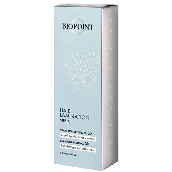 BIOPOINT HAIR LAMINATION STEP 1 SHAMPOO LUCENTEZZA 3D 200 ML - Image 2