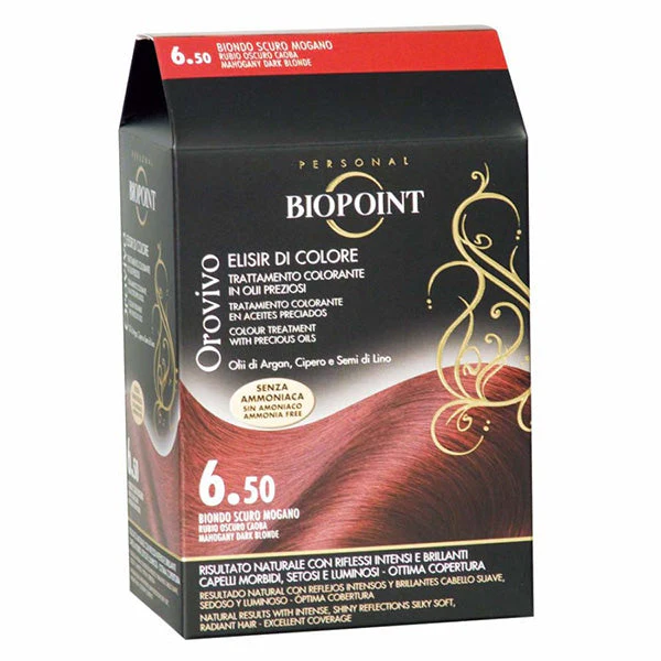 BIOPOINT OROVIVO ELISIRCOLORE BIONDO SCURO MOGANO 6.50
