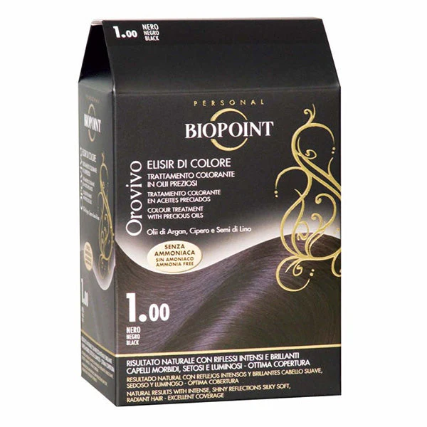 BIOPOINT OROVIVO ELISIRCOLORE NERO 1.00