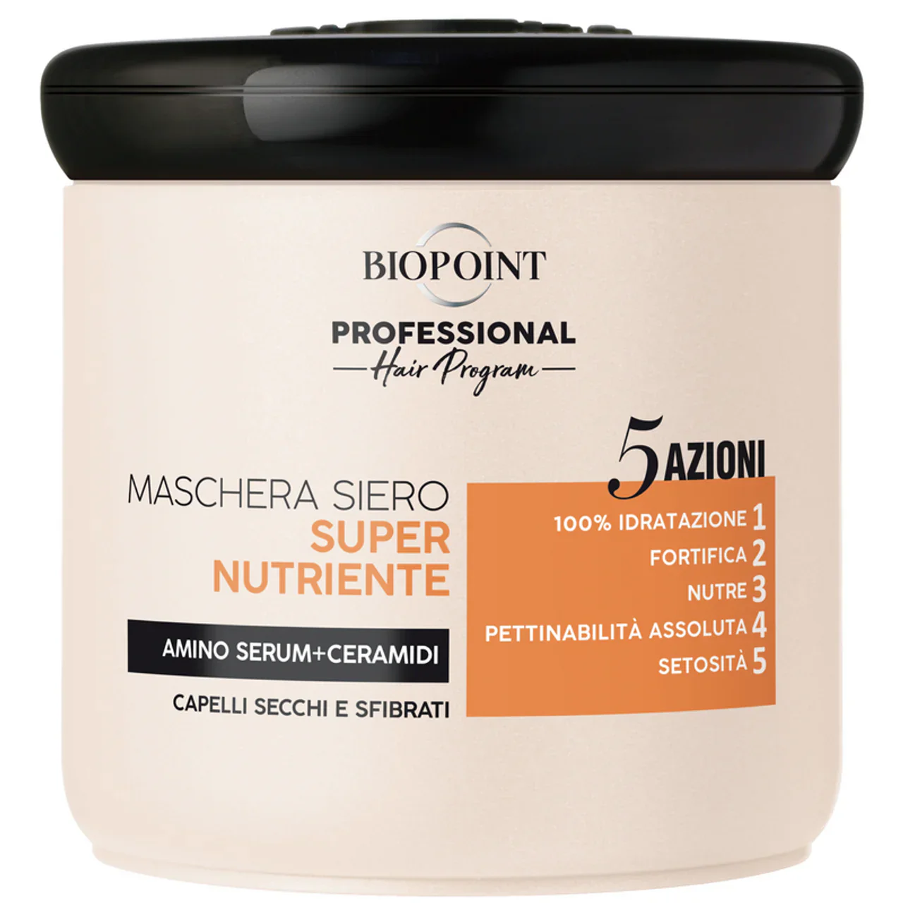 BIOPOINT PROFESSIONAL SUPER NUTRIENTE MASCHERA SECCHI 400 ML