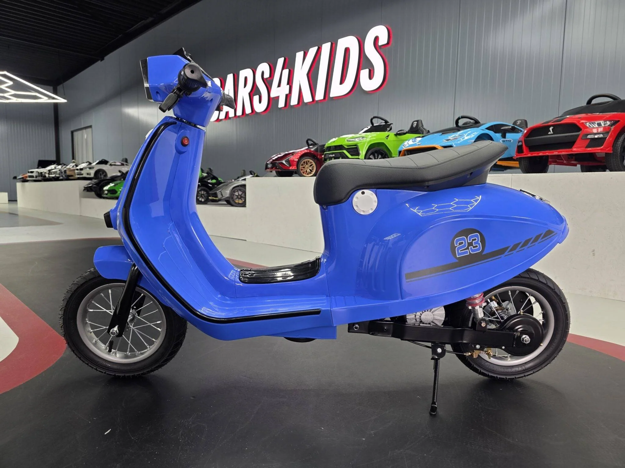 Scooter Elettrico per Bambini 24 V – Blu - Image 3