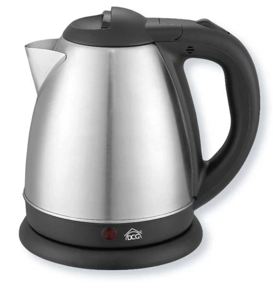 Bollitore Elettrico in Acciaio Inox 1,5 Litri 1500W Senza Fili