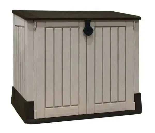 Casetta portautensili Keter Store in resina beige 130x74x110h
