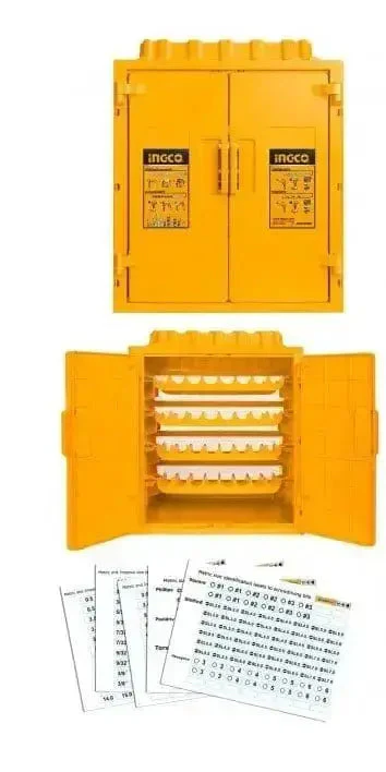 Espositore punte trapano vuoto fino a 260pz ingco - Image 2