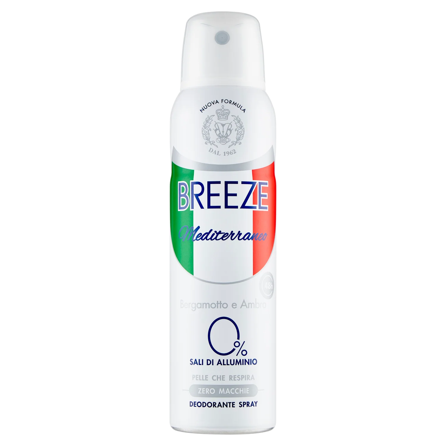 BREEZE DEODORANTE NEW SPRAY MEDITERRANEO 150 ML