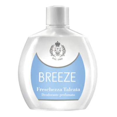 BREEZE DEODORANTE SQUEEZE FRESCHEZZA TALCATA 100 ML