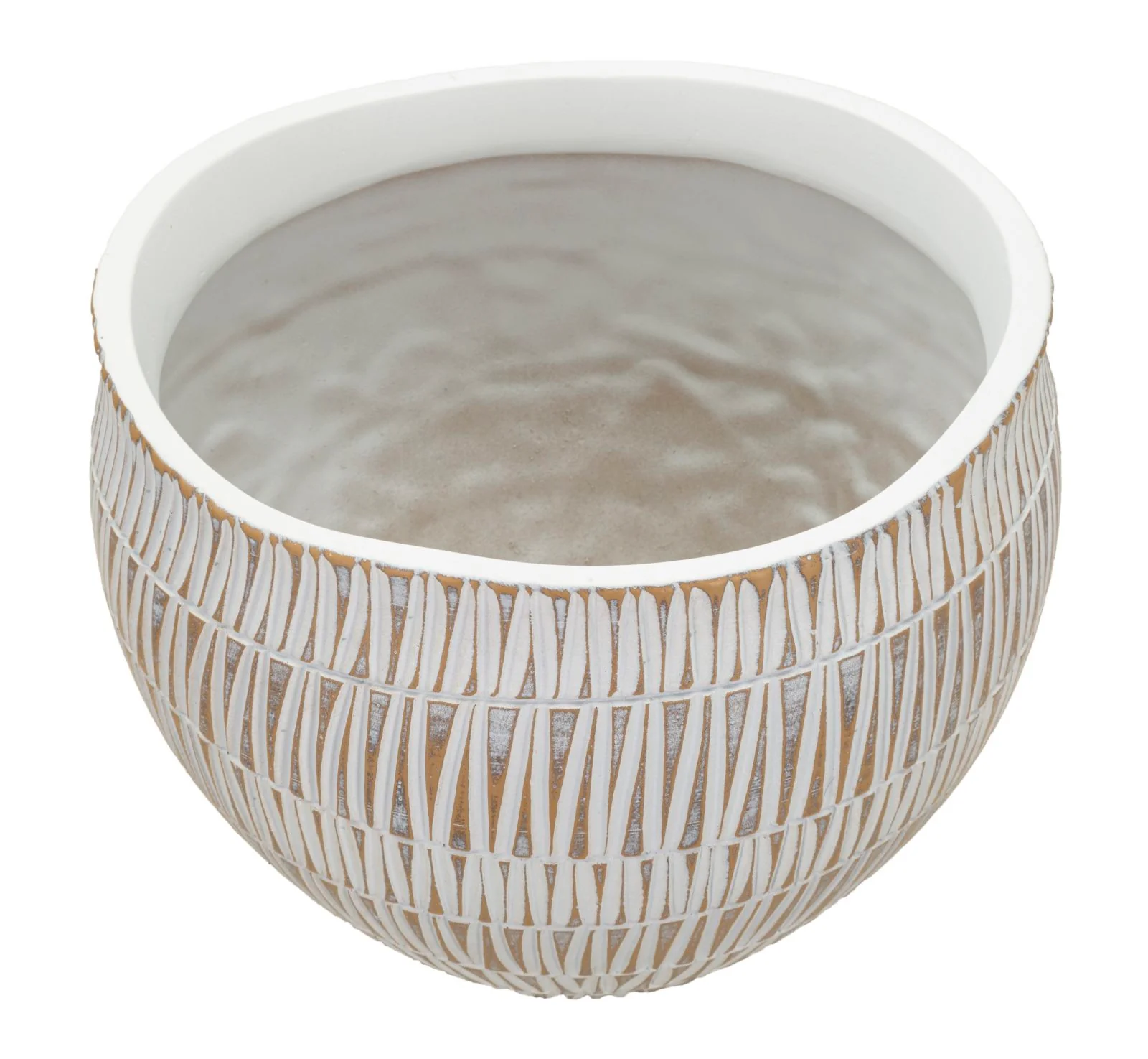 Cachepot in Resina Stiky Elegante Ø 26x20,5 cm