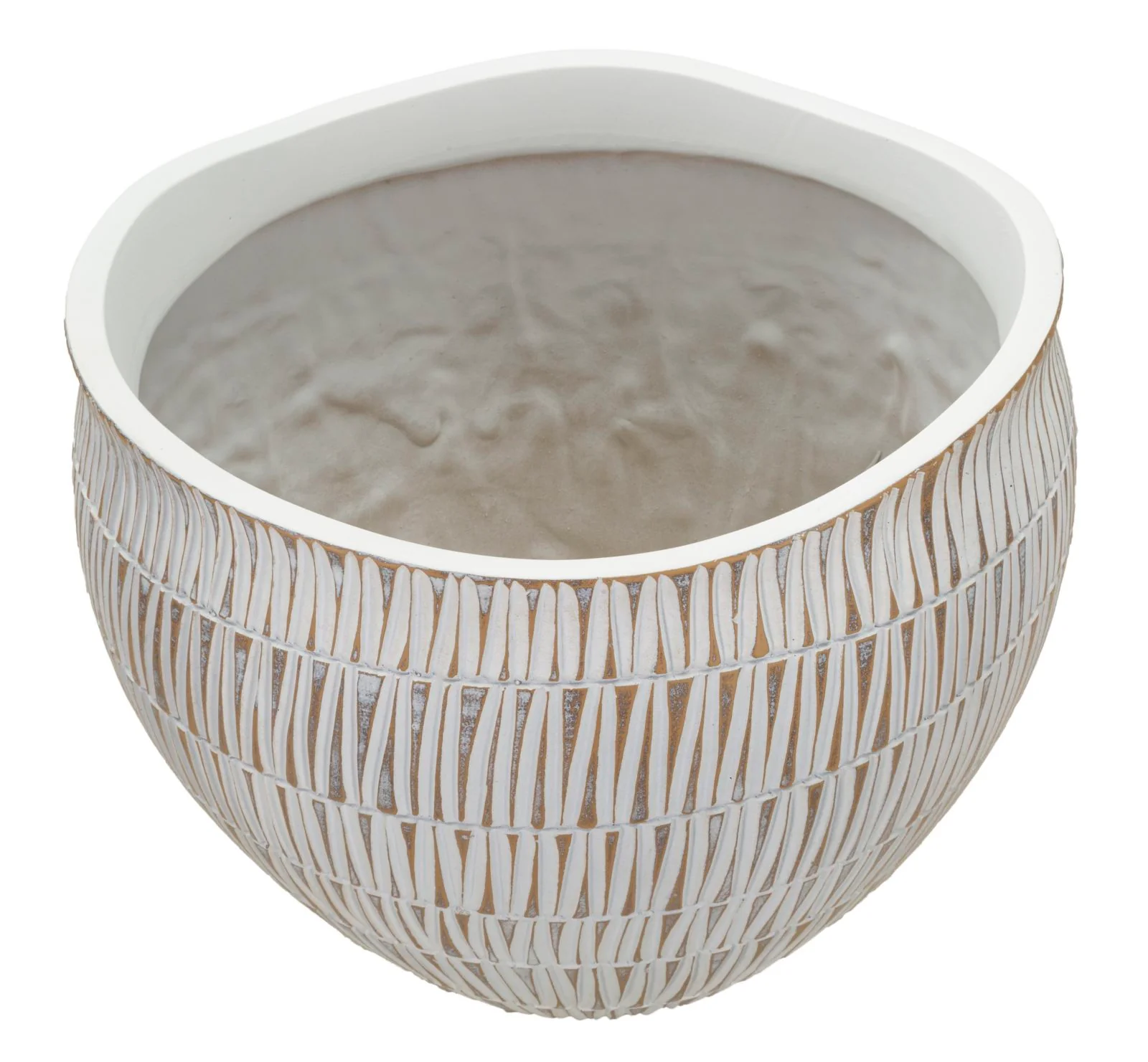 Cachepot Stiky in Resina Ø 30,5 cm - Eleganza Moderna per Ogni Ambiente - Image 3