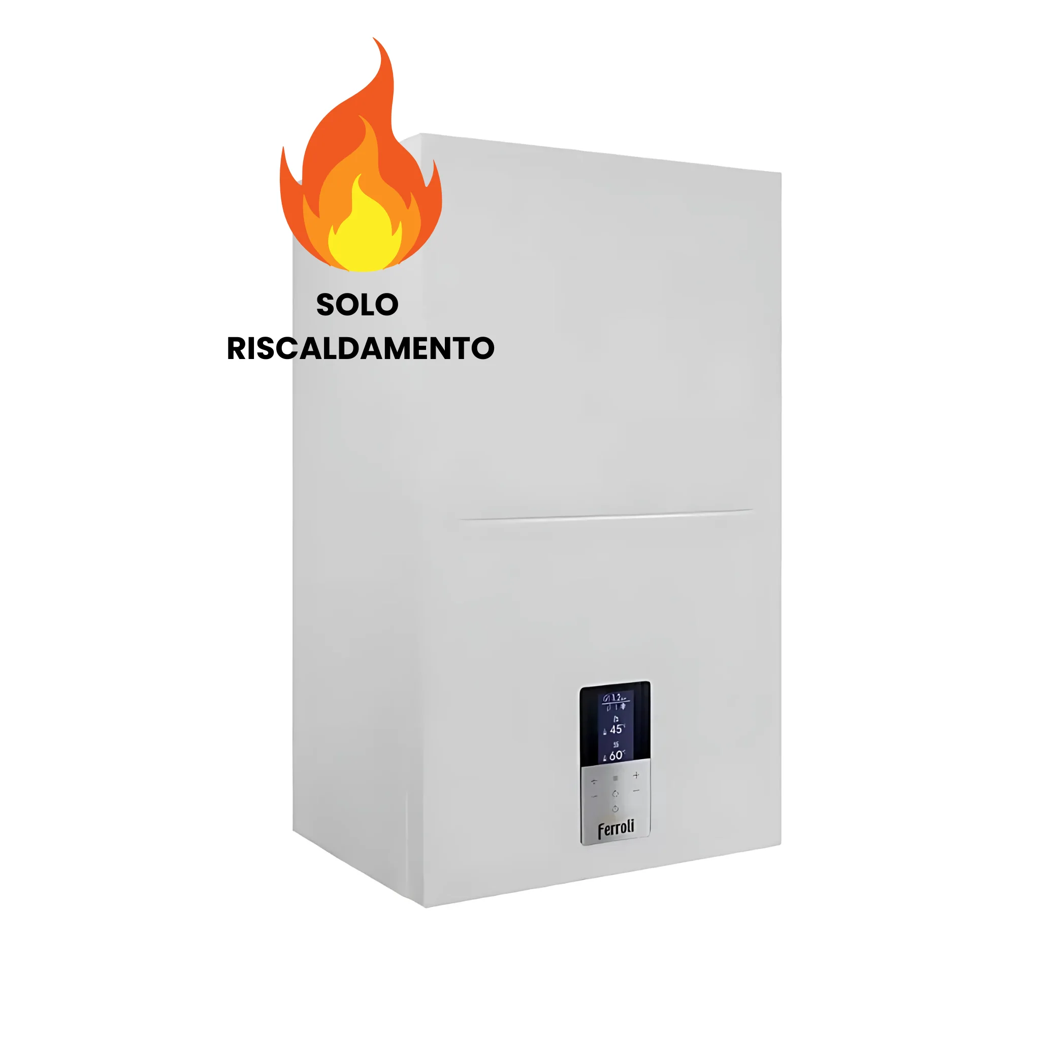 Caldaia Ferroli Bluehelix Hitech RRT 45 H a Condensazione - Solo Riscaldamento - Image 2