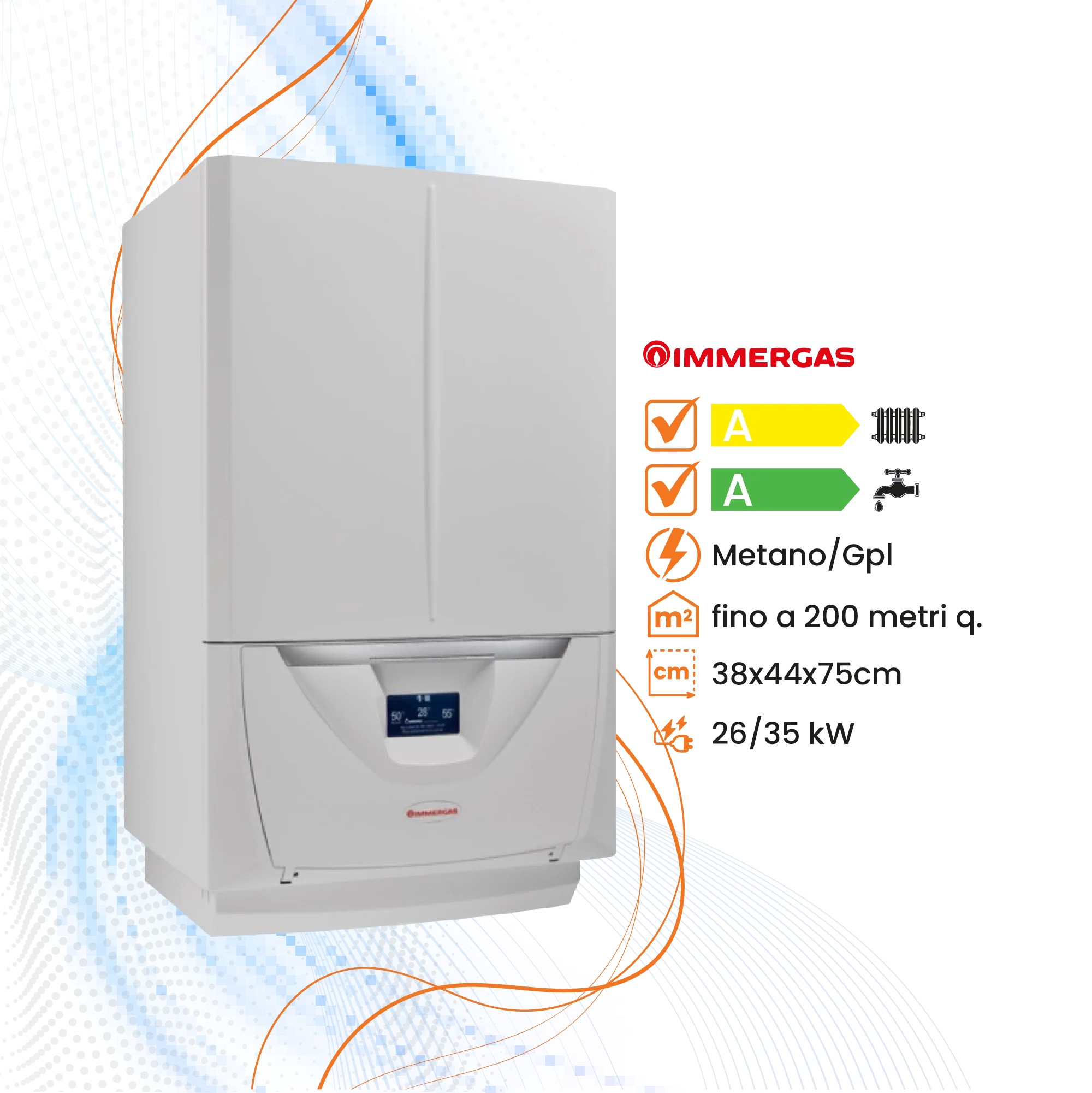 Caldaia Immergas Victrix Superior a Condensazione