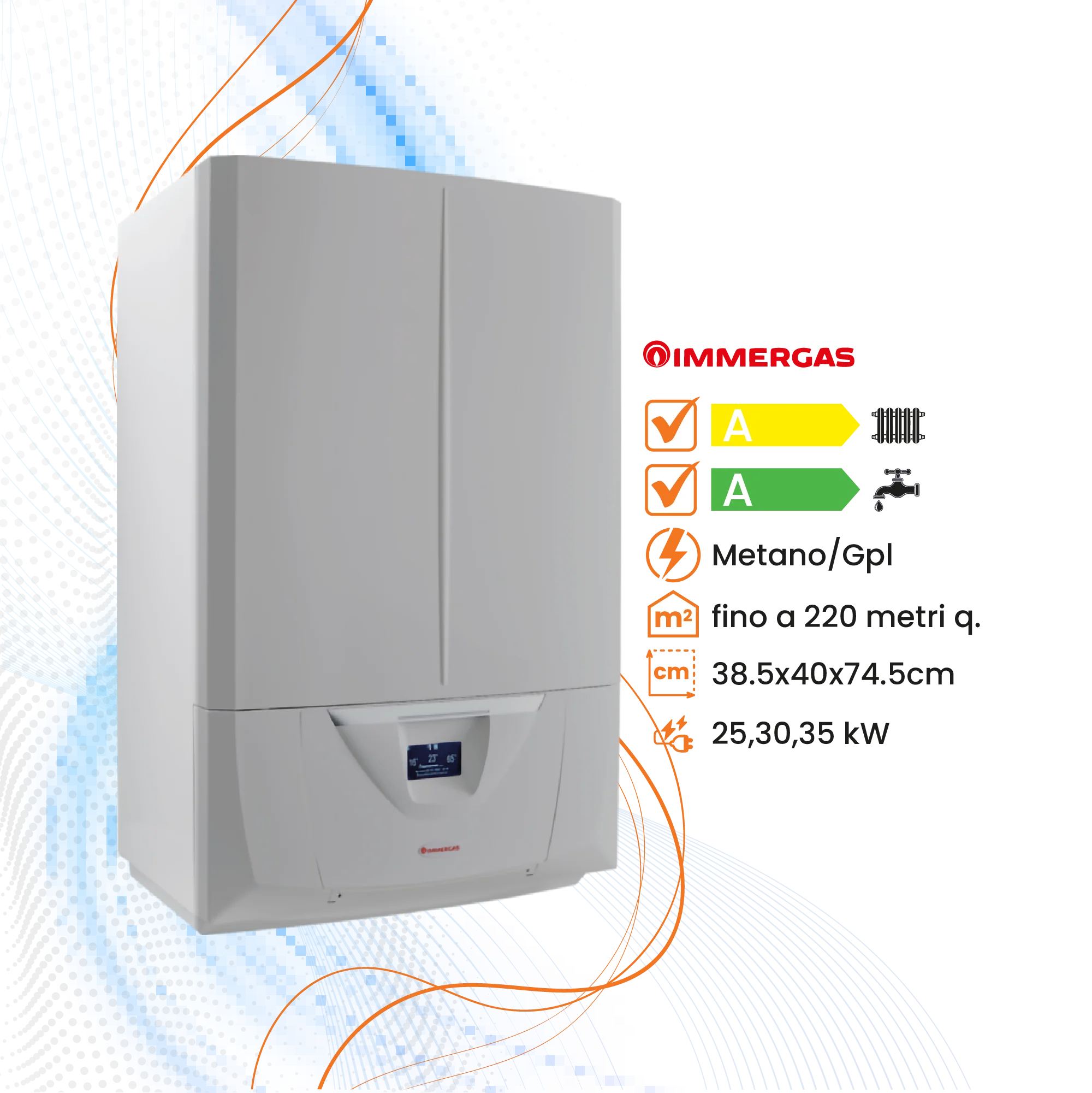 Caldaia Immergas Victrix Zeus Superior a Condensazione