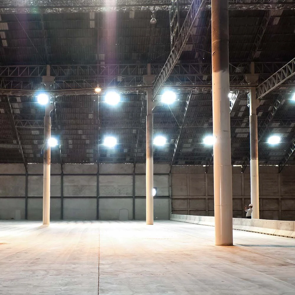 Campana LED UFO 100W CCT 3in1 IP65 con Interruttore | Grigio - Image 8
