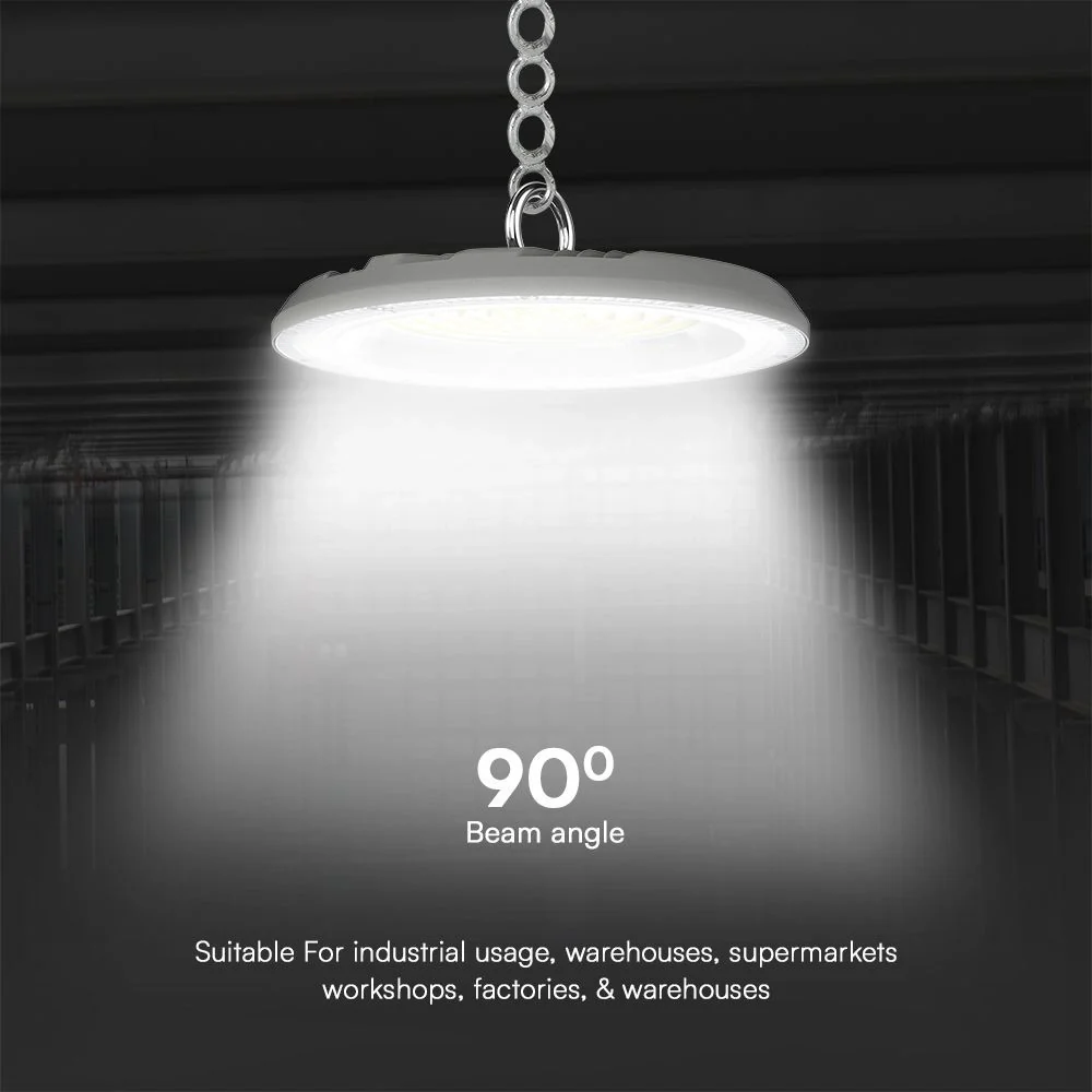 Campana LED UFO 150W CCT 3in1 IP65 con Interruttore | Grigio - Image 2