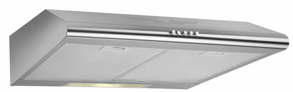 Cappa cucina sottopensile 60 cm aspirante luce integrata bianco inox - Image 2