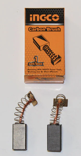 Set Carboncino INGCO MX218008 (2 pz), compatibile con elettroutensili MX218008