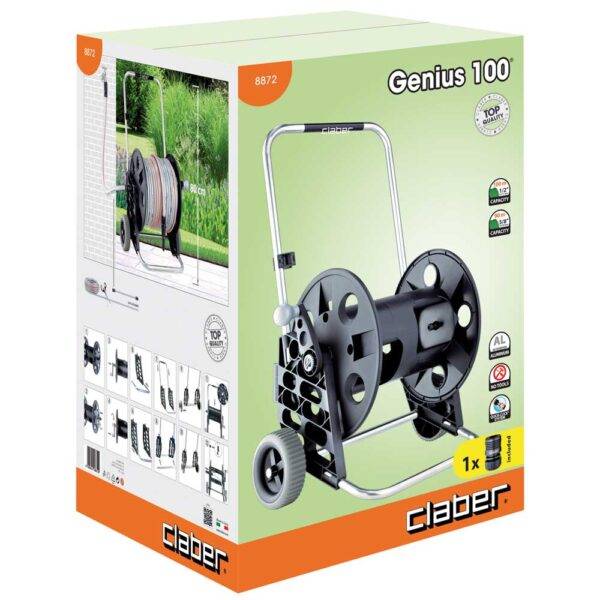 Carrello Avvolgitubo Professionale 100 metri - Image 2