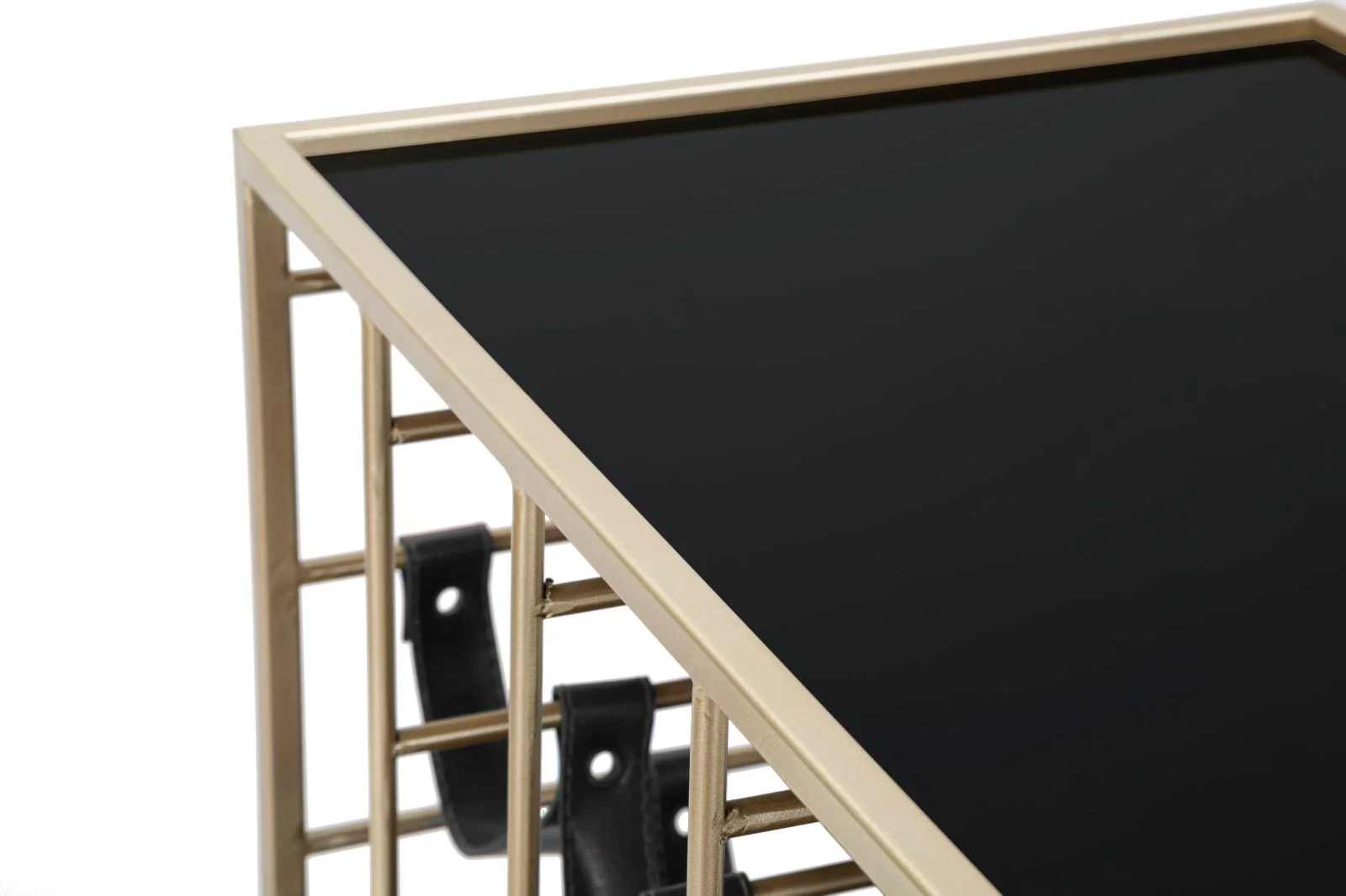 Carrello Elegante Black String 79x39,5x82 cm - Image 6