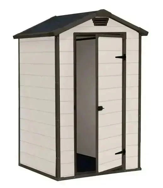 Casetta in resina Manor Beige 128x94x196h