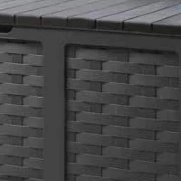 Cassapanca in stile rattan XXL - Image 5