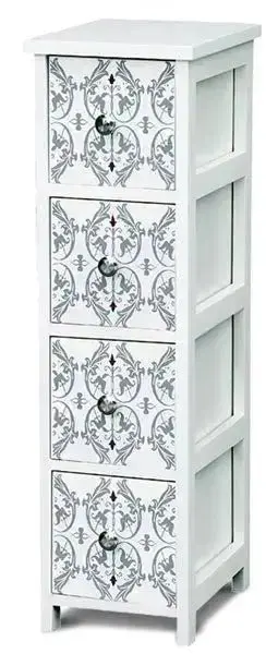 Cassettiera in Legno di Paulownia Modello 8060: Eleganza e Funzionalità