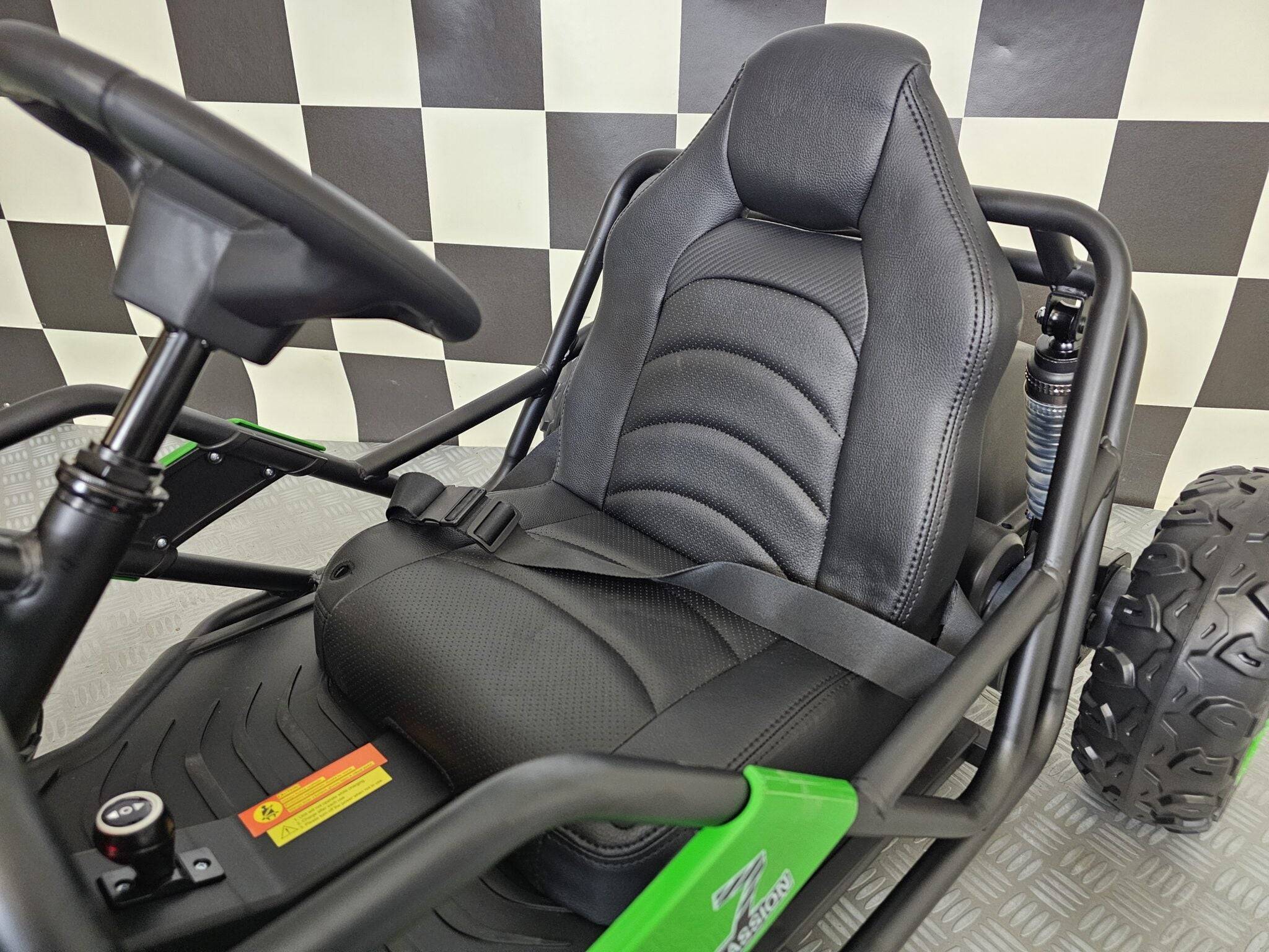 Passeggino Elettrico per Bambini Spark 24 V – Verde - Image 10