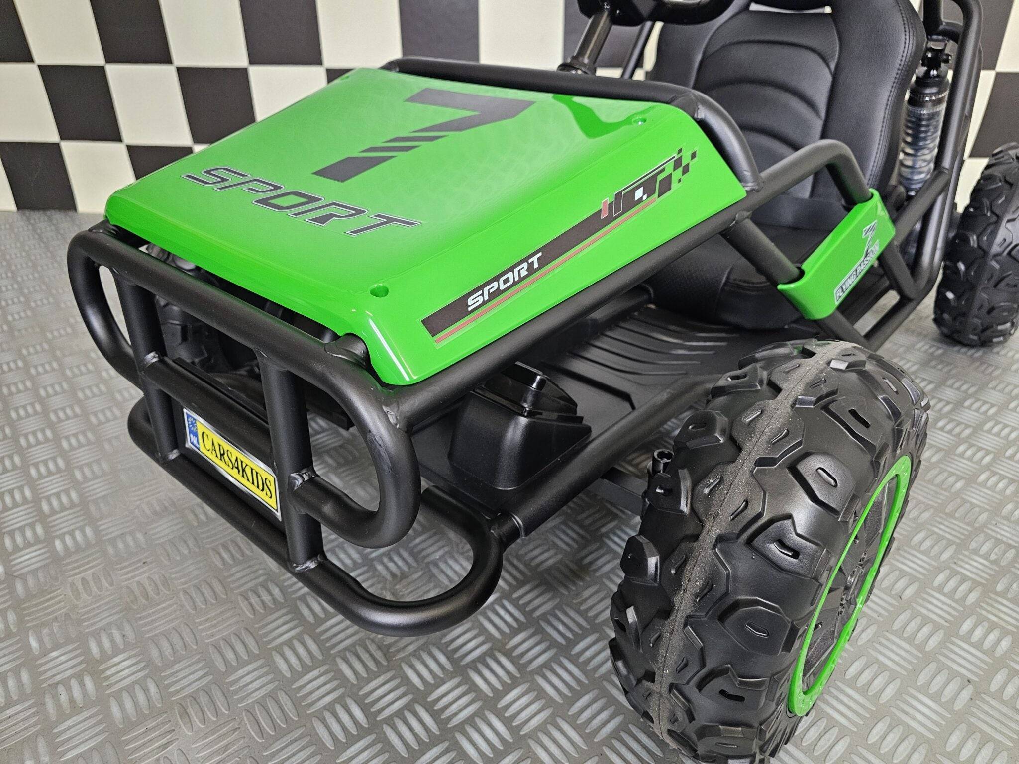 Passeggino Elettrico per Bambini Spark 24 V – Verde - Image 7