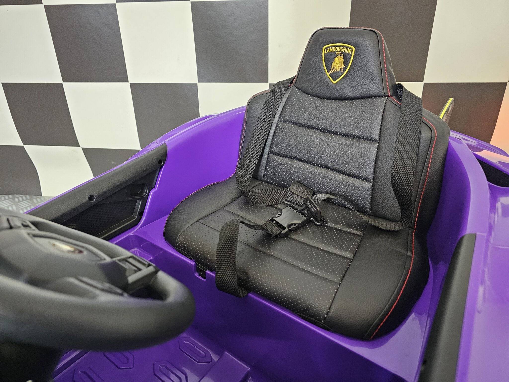 Auto Elettrica per Bambini Lamborghini Auténtica 12 V – Viola - Image 10