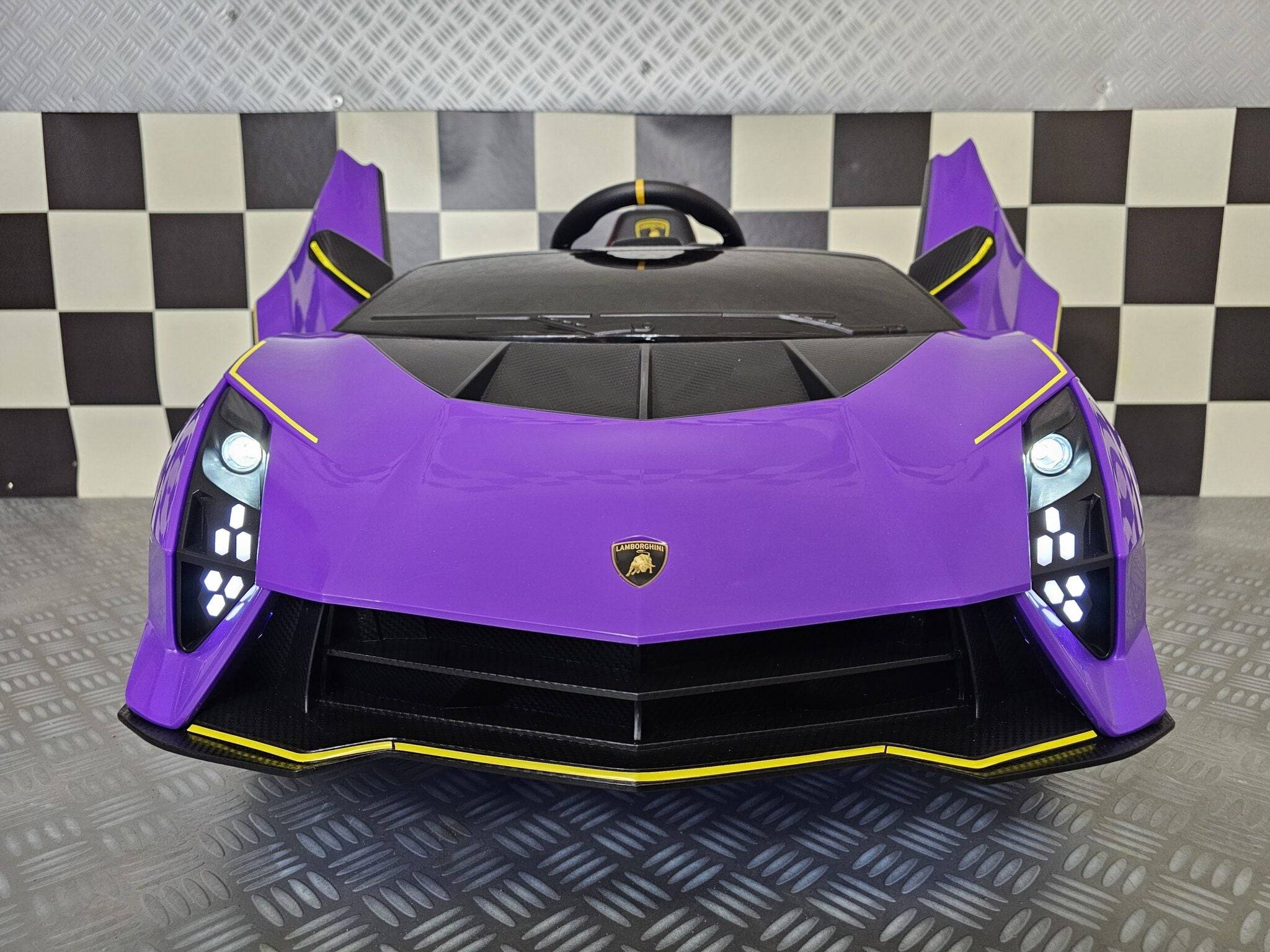 Auto Elettrica per Bambini Lamborghini Auténtica 12 V – Viola - Image 3