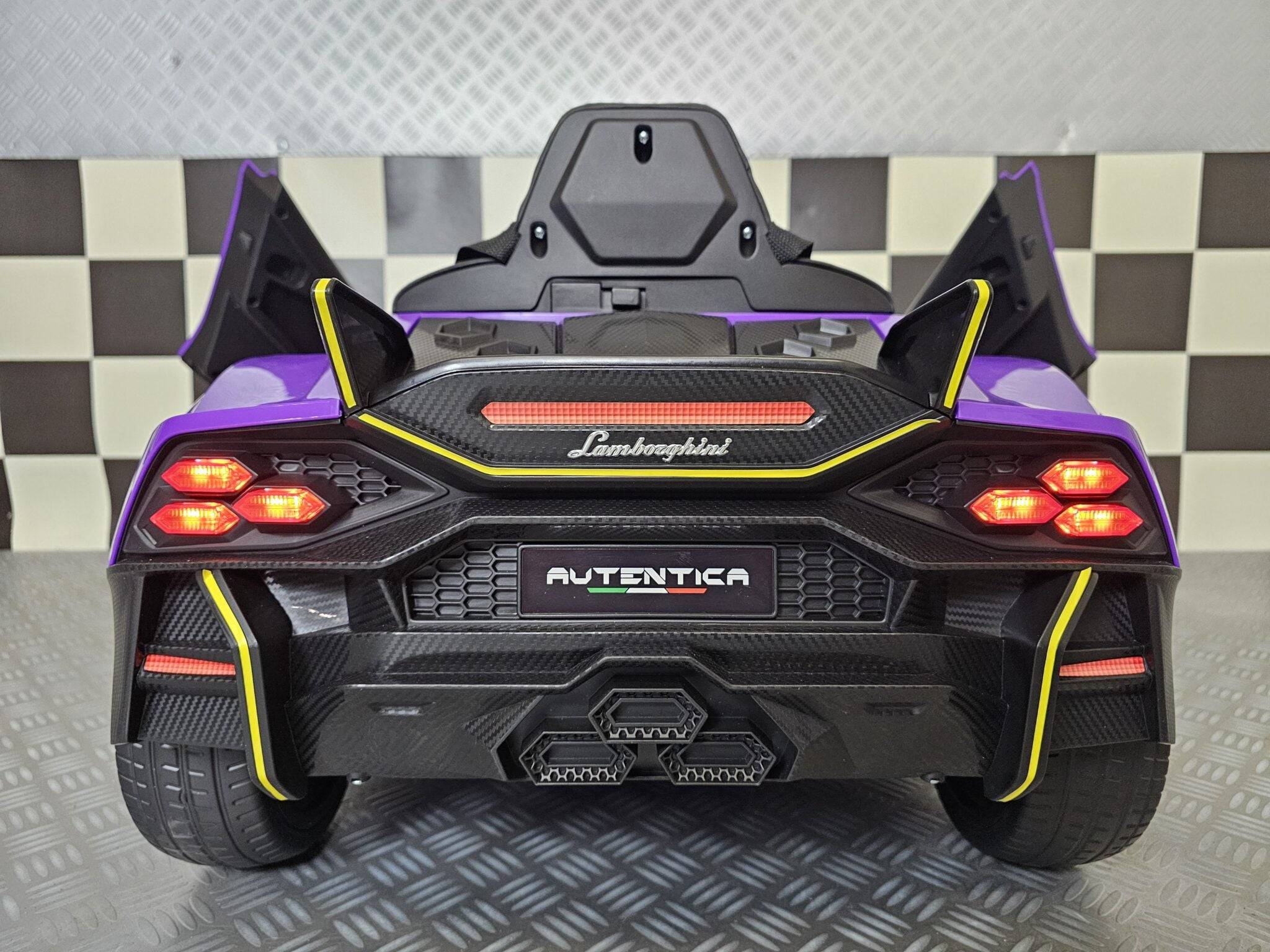 Auto Elettrica per Bambini Lamborghini Auténtica 12 V – Viola - Image 6