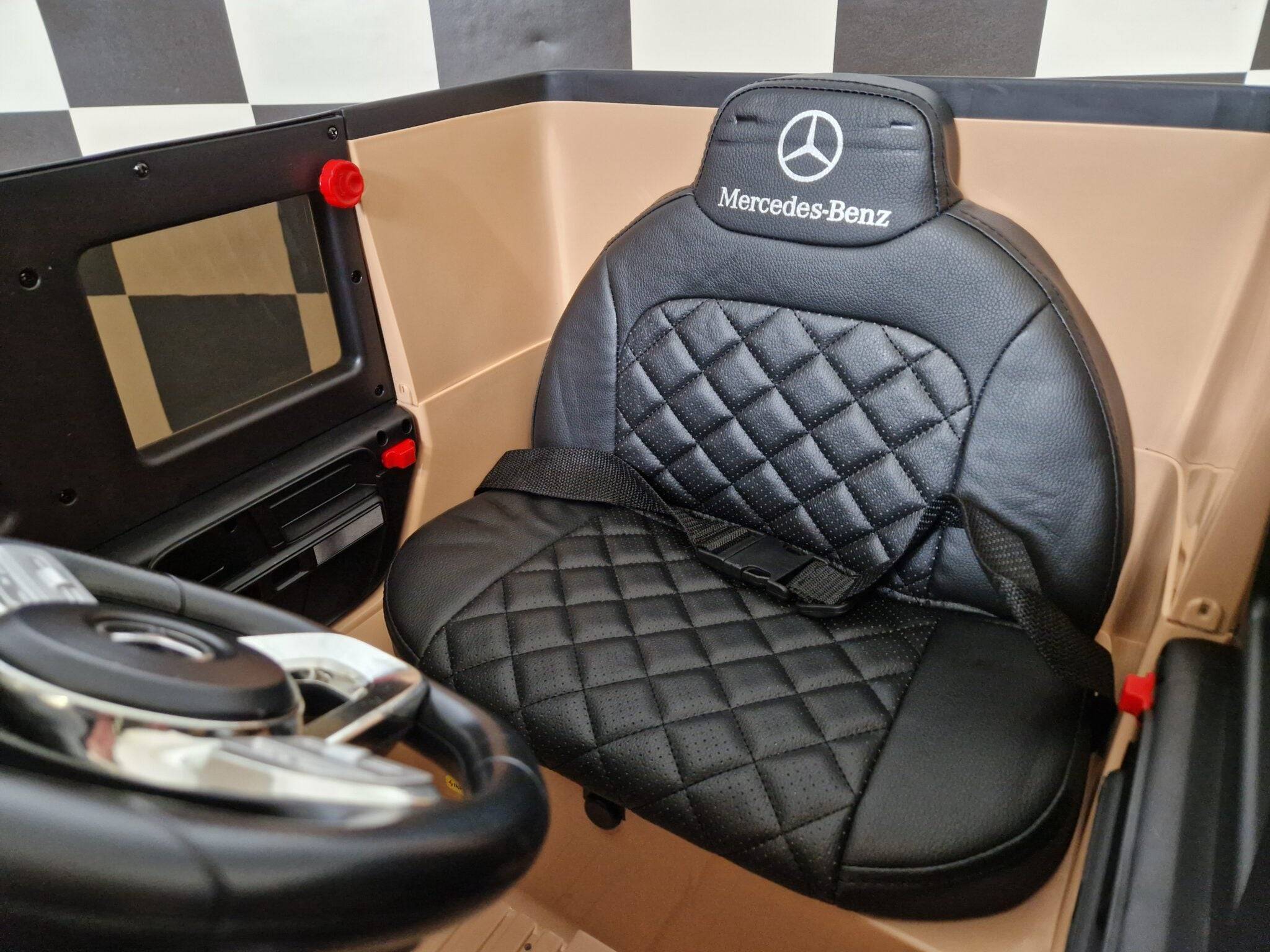 Auto Elettrica per Bambini Mercedes G500 12 V – Colore Sabbia - Image 10