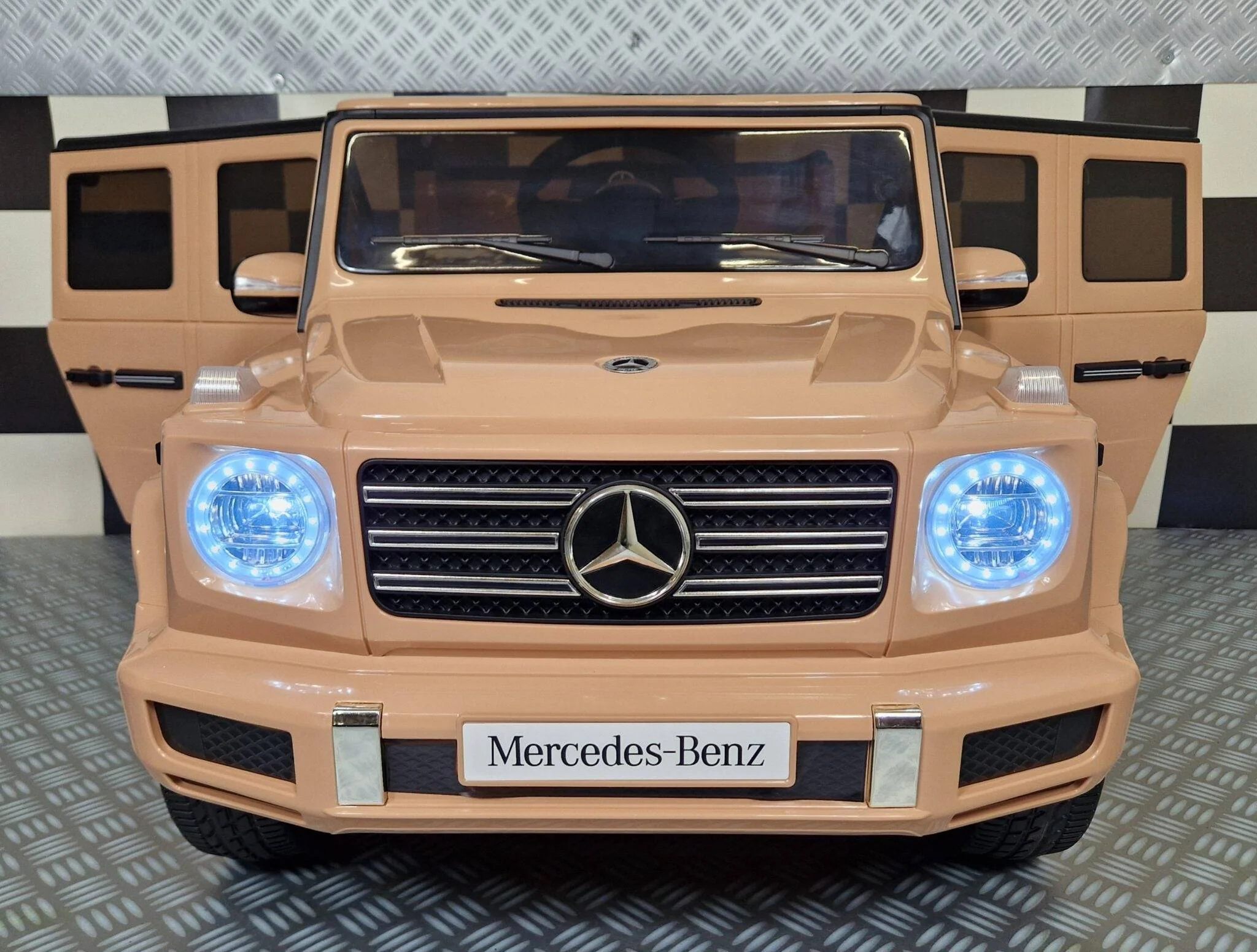 Auto Elettrica per Bambini Mercedes G500 12 V – Colore Sabbia - Image 3