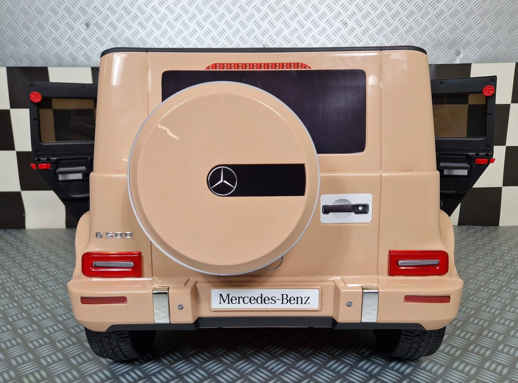 Auto Elettrica per Bambini Mercedes G500 12 V – Colore Sabbia - Image 6