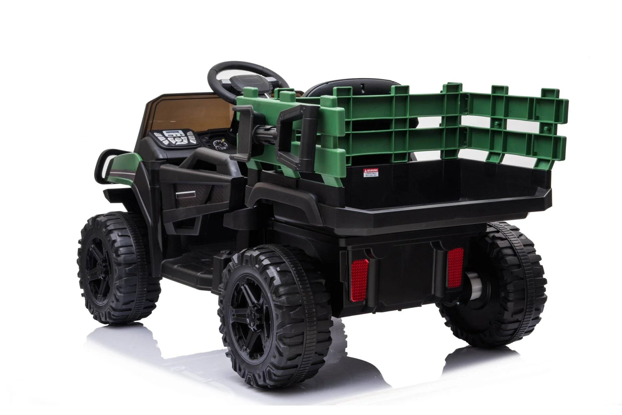 Jeep Elettrica per Bambini Transporter 12 V – Verde - Image 2