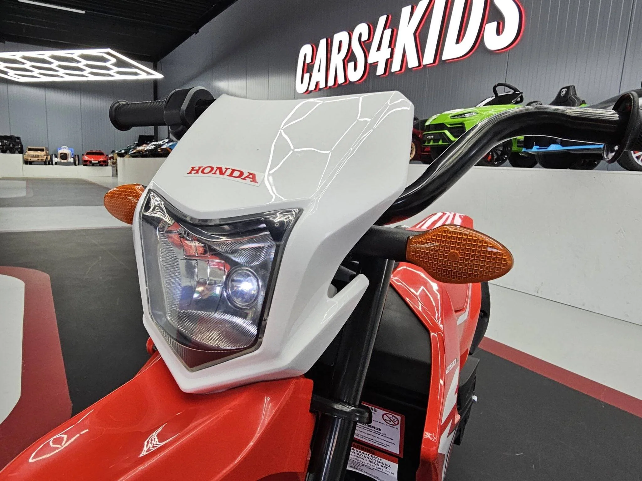 Moto Elettrica per Bambini Honda CRF 12 V – Rossa - Image 4