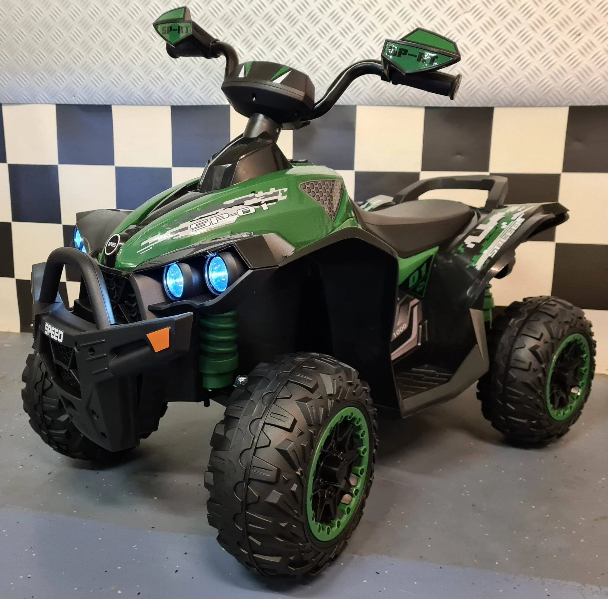 Quad Elettrico per Bambini Phyton 12 V – Mimetico - Image 2